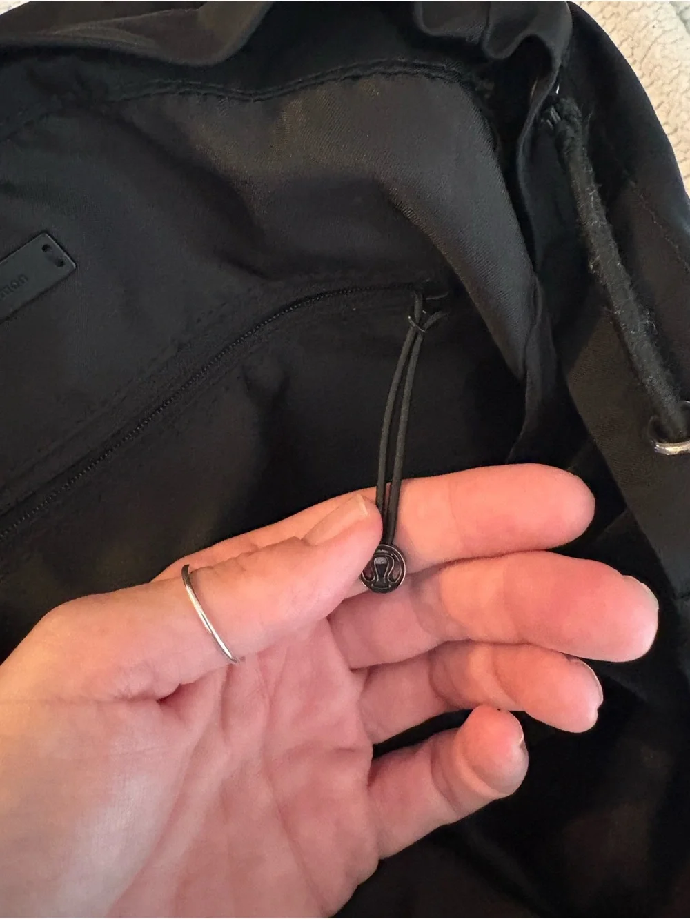 Black lululemon Backpack - Lightweight Everyday Pack